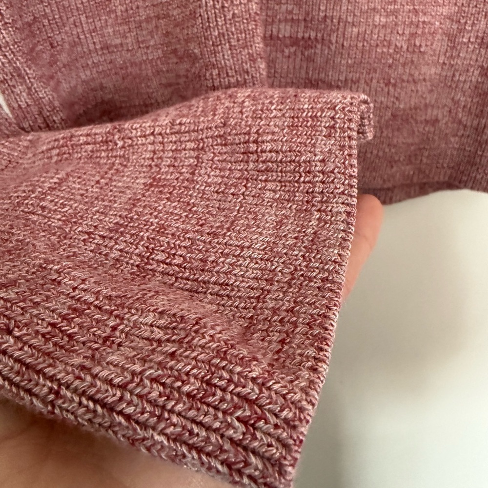 Ann Taylor Loft Pink Ribbed Knit Sweater - Picture 5 of 6